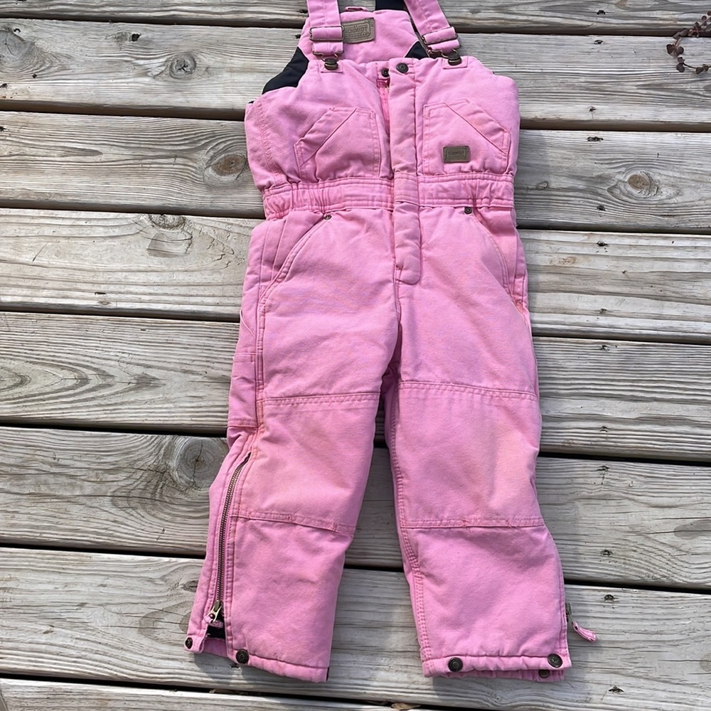 C.E. Schmidt Workwear Pink Toddler’s Overalls Size 4T